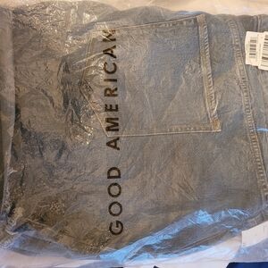 Good American Blue Denim Skirt Plus Size